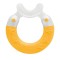 Желтое кольцо для прорезывания зубов Mam Bite & Brush на 3+ месяца