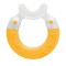 Mam Bite & Brush Teething Ring Yellow for 3+ Months