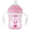 Chicco Transition Cup Κυπελλο Ροζ 4Μ+, 200ml
