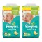 Pampers Baby Dry Maxi Plus Monthly Pack No4+ (9-20kg) 112τμχ X2 Συσκ.