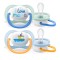Philips Avent Ultra Air Happy Silicone I Love Mama Blue 0-6m 2pz
