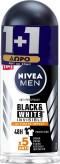Nivea Men Black & White Invisible Ultimate Impact 48h Roll-On 2 x 50ml Nivea Men Black & White Invisible Ultimate Impact 48h Roll-On 2 x 50ml