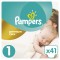 Pampers Premium Care New Baby No.1 (2-5kg) 41Τμχ