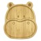 OLA Bamboo Kids Plate Hippo 1pc