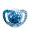 Nuk Genius Color Πιπίλα Σιλικόνη 6-18m Μπλε 1τμχ