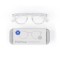 Popme Reading Glasses Roma Ice White