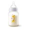Детская бутылочка Avent Classic+ PP с силиконовой соской SCF574/12 1 мес.+ рисунок жирафа 260мл