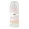 Chicco Well Being Πλαστικό Μπιμπερό Anti-Colic System Λευκό με Ριγέ...