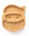 Eco Rascals Παιδικό Πιάτο Bamboo με Χωρίσματα και Σιλικόνη Santa 6m+ Eco Rascals Παιδικό Πιάτο Bamboo με Χωρίσματα και Σιλικόνη Santa 6m+