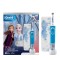 Электрическая зубная щетка Oral-B Vitality Extra Soft в цветном футляре Frozen II и дорожном футляре на 3+ года
