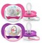 Philips Avent Πιπίλα Σιλικόνης Ultra Air 6-18m Animals 2 τμχ