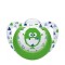 Nuk Genius Color Πιπίλα Σιλικόνης 18-36m Πράσινο Τερατάκι 1τμχ