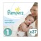 Pampers New Baby Sensitive (New Born) Premium Protection No1 (2-5kg) 37τμχ