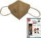 Famex Mask Kids Παιδικές Μάσκες Προστασίας FFP2 NR Μπεζ 10 τεμάχια Famex Mask Kids Παιδικές Μάσκες Προστασίας FFP2 NR Μπεζ 10 τεμάχια