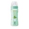 Chicco Πλαστικό Mπιμπερό Well Being 0 BPA 4m+ Πράσινο, με Θηλή Σιλικόνης Γρήγορης Ροής 330ml (70735-31)