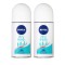 Nivea Dry Fresh Deodorant Anti-Persipirant Roll On Roll-On 50ml 1+1...