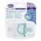 Biberon Chicco Physio Forma Luxe Gjithë Silikoni Blu/Transparent 16-36m 2pc