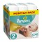 Pampers Monthly Pack Premium Care New Baby No 2 (3-6 kg) 240Τμχ