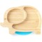 Eco Rascals Bamboo Suction Plate Elephant Blue Eco Rascals Bamboo Suction Plate Elephant Blue