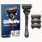 Gillette Fusion5 Proglide Shaver & 4 Spare Parts