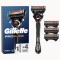 Rasoio Gillette Fusion5 Proglide e 4 pezzi di ricambio