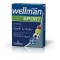 Vitabiotics Wellman Sport, Supplément nutritionnel pour les hommes qui font de l'exercice pour l'énergie et la stimulation 30Tabs