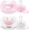 Philips Avent Ultra Soft Ορθοδοντικές Πιπίλες Σιλικόνης για 0-6 μην...