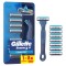 Gillette Sensor 3+ Comfort Ξυριστική Μηχανή με Λαβή & 8 Ξυραφάκια Gillette Sensor 3+ Comfort Ξυριστική Μηχανή με Λαβή & 8 Ξυραφάκια