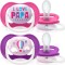 Philips Ultra Air Sucette Silicone Rose 6-18m 2pcs