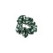Dalee Hair Scrunchie Πράσινο με Άσπρες Στάμπες Dalee Hair Scrunchie Πράσινο με Άσπρες Στάμπες