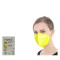 Maska Famex me mbrojtje të lartë FFP2/KN95 Maska të verdha 10 copë