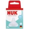 Nuk Perfect Match Θηλή Σιλικόνης Small 0m+, 2 τεμάχια