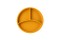 Eco Rascals Silicone Suction Plate with Removable Divider Mustard Eco Rascals Silicone Suction Plate with Removable Divider Mustard