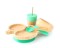 Eco Rascals Bamboo Set Duck Green Plate, Straw Cup, Bowl & Spoon Eco Rascals Bamboo Set Duck Green Plate, Straw Cup, Bowl & Spoon