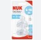 NUK First Choice+ No Colic Θηλή Σιλικόνης για 6-18 μηνών, 2 τεμάχια