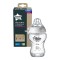 Tommee Tippee Γυάλινο Μπιμπερό Closer to nature μικρής ροής 250ml 0m+