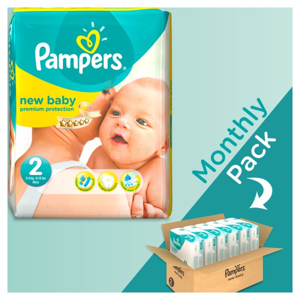 Pampers Monthly … Pampers Monthly …