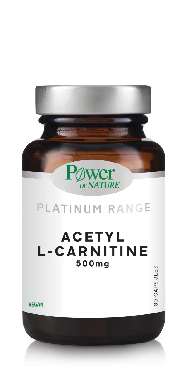 Power Health Platinum Range Acetyl L-Carnitine 500mg 30 Caps