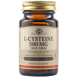 Solgar L-Cysteine 500mg L-Κυστεϊνη 30Caps