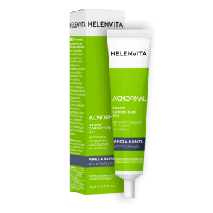 Helenvita Acnormal Urgent Correction Gel, Τζελ Τοπικής Εφαρμογής για Ατέλειες, Λιπαρό-ΑκνεΪκό Δέρμα 15ml