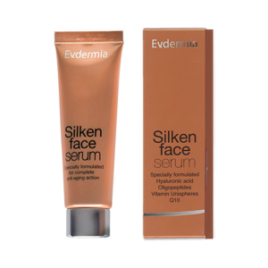 Evdermia Silken Face Serum, Αντιρυτιδικός & Συσφιγκτικός Ορός 50ml