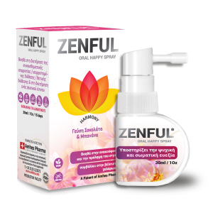 Zenful Oral Happy Spray με Γεύση Σοκολάτα & Μπανάνα, 30ml