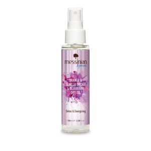 Messinian Spa Dry Oil  Detox & Energizing Ξηρό Λάδι Πορτοκάλι, Βανίλια Ορχιδέα & Μύρτιλο 100ml