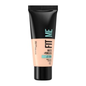 Maybelline Fit Me Matte + Poreless Foundation 102 Fair Ivory 30ml