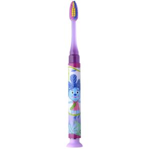 GUM Junior Master Light-Up Soft (903), Παιδική Οδοντόβουρτσα με Φωτεινή Ένδειξη Μωβ 1τμχ