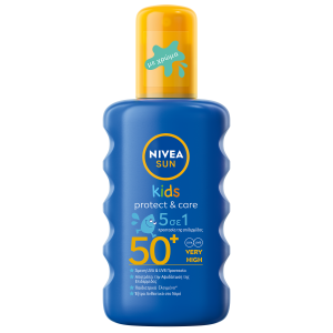 Nivea Sun Kids Spray Protect & Care SPF50+, 200ml