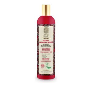 Natura Siberica Super Siberica Krasnika, Amaranth & Arginine Μαλακτικό για Προστασία Βαφής και Λάμψη για Βαμμένα Μαλλιά 400 ml