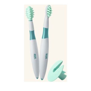 Nuk Set Εκπαιδευτικές Οδοντόβουρτσες 6-15 Μηνών 2τμχ