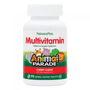 Natures Plus Animal Parade Cherry 90 Μασώμενα Δισκία