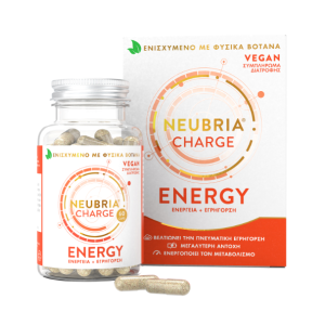 Neubria Charge Energy Supplement 60 κάψουλες